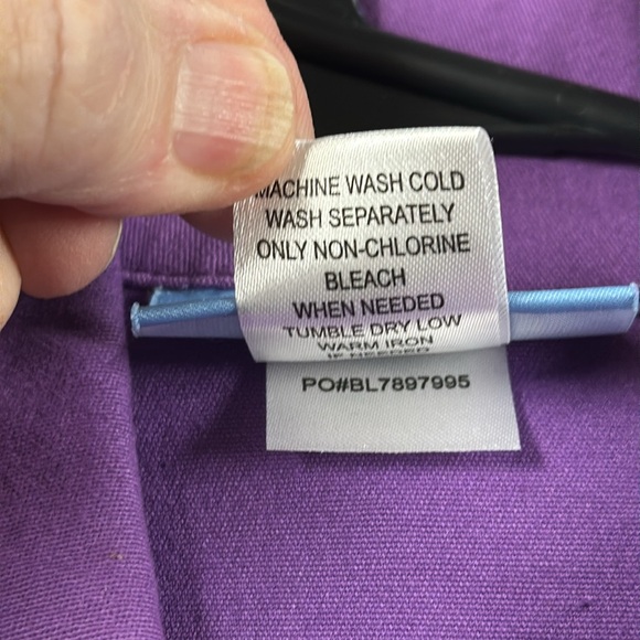 Upcycled Handcrafted Denim Vest Hawaiian Tropical Rainforest design Size L - Picture 8 of 8